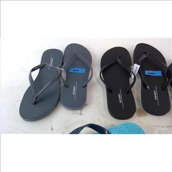 Old Navy Flip Flops Size 7 6 Pieces