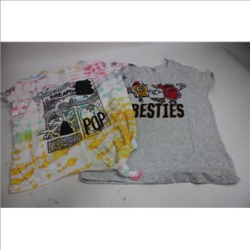 Old Navy Girls' Jeggings, Shirts Bulk Lot, 19 Pieces