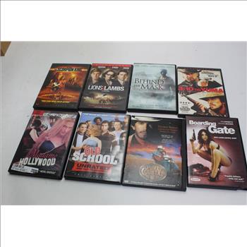Old School, Boarding Gate & More Assorted Dvd Movies, 8 Pieces