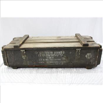 Old Vintage Military Storage Cases