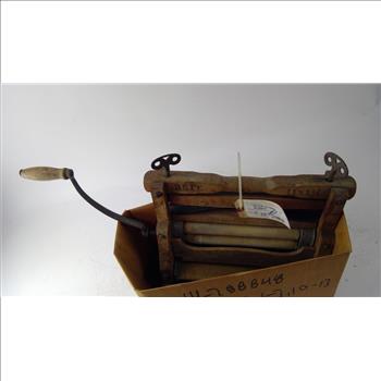 Old Wooden Laundry Roller