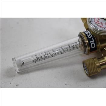 Olsen Compressed Gas Flowmeter Regulator 100-FL-AR