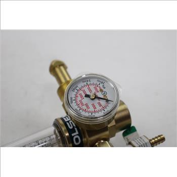 Olsen Compressed Gas Flowmeter Regulator 100-FL-AR