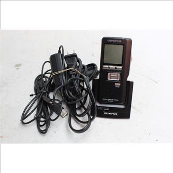 Olympus Digital Voice Recorder With Charger 3 Pieces