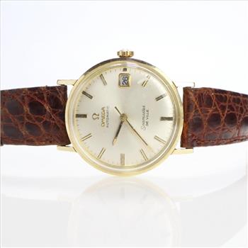 Omega 14k Gold Seamaster DeVille Watch