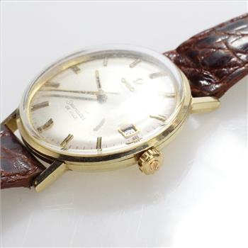Omega 14k Gold Seamaster DeVille Watch