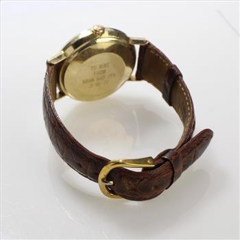 Omega 14k Gold Seamaster DeVille Watch