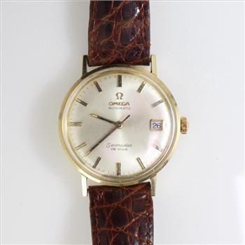 Omega 14k Gold Seamaster DeVille Watch