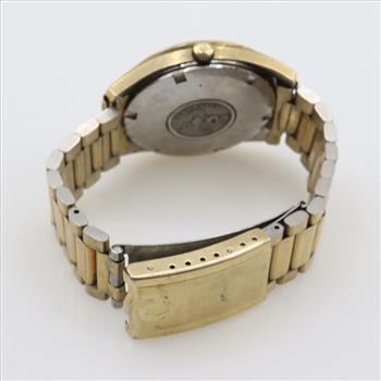 Omega 14kt Gold SeaMaster Watch-Evaluated By Our Certified Gemologist-AGS/GIA