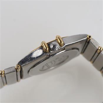 Omega 18kt Gold Accented Constellation Watch- Evaluated By Our Certified Gemologist-AGS/GIA