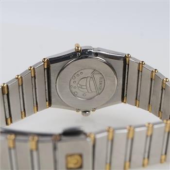 Omega 18kt Gold Accented Constellation Watch- Evaluated By Our Certified Gemologist-AGS/GIA