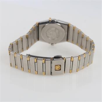 Omega 18kt Gold Accented Constellation Watch- Evaluated By Our Certified Gemologist-AGS/GIA