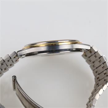 Omega 18kt Gold Accented De Ville Quartz Watch-Evaluated By Our Certified Gemologist-AGS/GIA