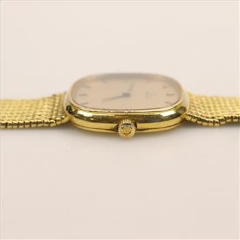 Omega 18kt Gold  Bracelet Watch