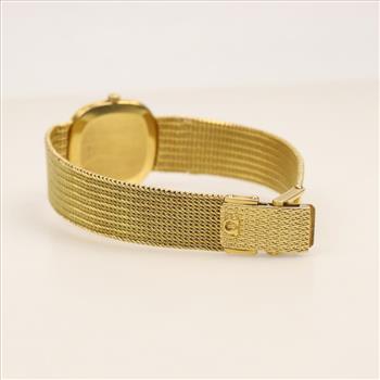 Omega 18kt Gold  Bracelet Watch