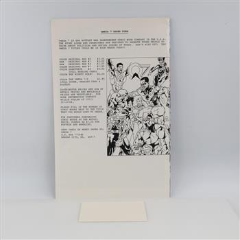 Omega 7: Original Man Comics #0