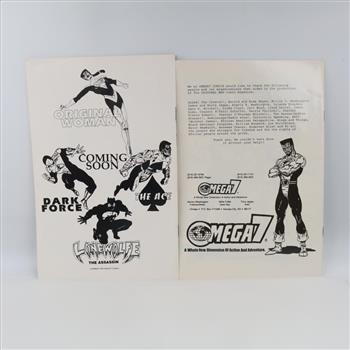 Omega 7 Original Man Comics, 2 Comics