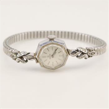 Omega Cocktail 14kt Gold Diamond Watch