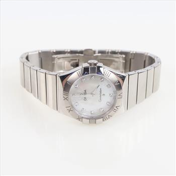 Omega Constellation M-O-P Dial Watch -Evaluated By Our Certified Gemologist - AGS / GIA