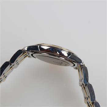 Omega DeVille 18kt Gold Accent Diamond Marker Watch- Evaluated By Our Certified Gemologist-AGS/GIA