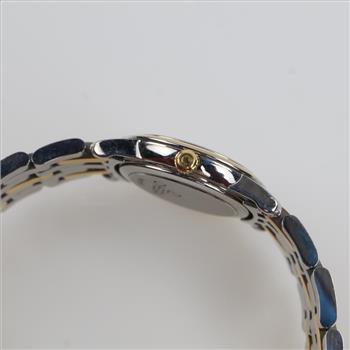 Omega DeVille 18kt Gold Accent Diamond Marker Watch- Evaluated By Our Certified Gemologist-AGS/GIA