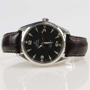 Omega RailMaster Watch-Evaluated By Our Certified Gemologist-AGS/GIA