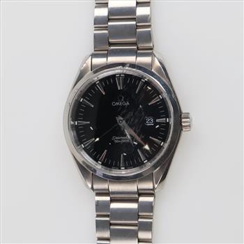 Omega Seamaster Aqua Terra Watch-Evaluated By Our Certified Gemologist-AGS/GIA