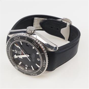 Omega Seamaster Planet Ocean Watch-Evaluated By Our Certified Gemologist-AGS/GIA