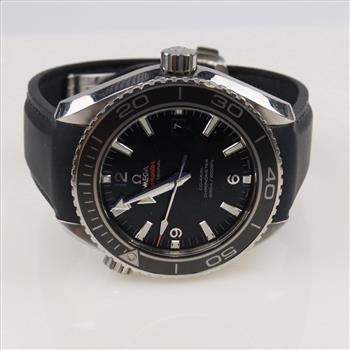 Omega Seamaster Planet Ocean Watch-Evaluated By Our Certified Gemologist-AGS/GIA