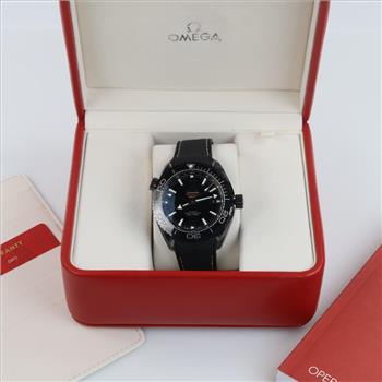 Omega Seamaster Professional Planet Ocean Watch-Evaluated By Our Certified Gemologist-AGS/GIA