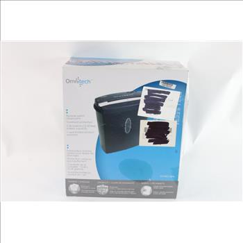 Omnitech Cross-Cut Shredder