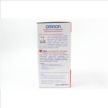 Omron HEM-637 Wrist Blood Pressure Monitor