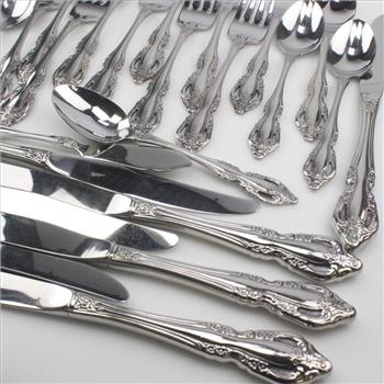 Oneida Stainless Steel Flatware, 26 Pieces