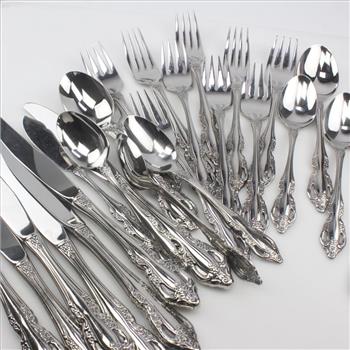 Oneida Stainless Steel Flatware, 26 Pieces