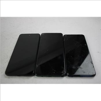 OnePlus And Motorola Cell Phone Lot, 3 Pieces, Sold For Parts