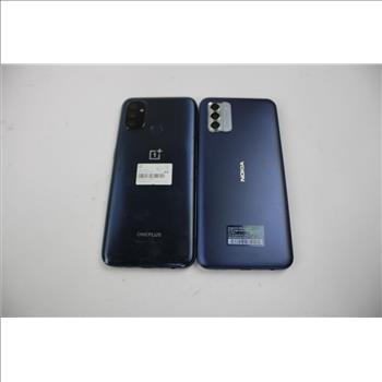 OnePlus & Nokia Cell Phone Lot, 2 Pieces, Sold For Parts