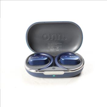 Onn. Bluetooth Wireless Earbuds With Charging Case