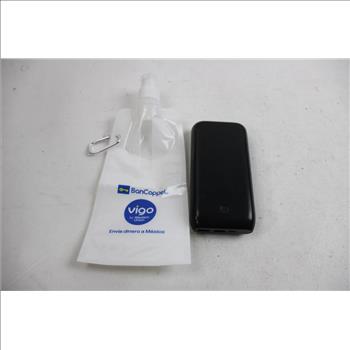 Onn Powerbank, Bag With Cap, And Nike Roshe Tiempo Men's 10.5 Shoes, 3 Pieces