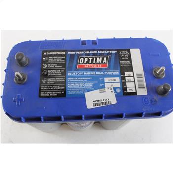 Optima Bluetop Marine Dual Purpose Battery