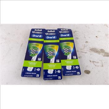 Oral - B Floss Action Toothbrush Head Packs 3 Pieces