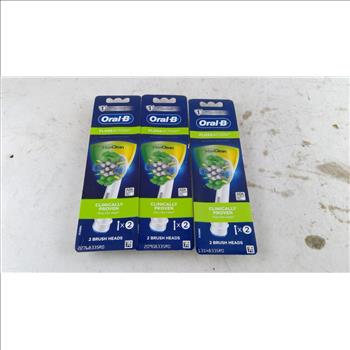 Oral - B Floss Action Toothbrush Head Packs 3 Pieces