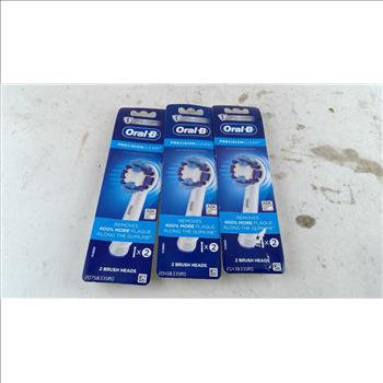 Oral - B Precision Clean Toothbrush Head Packs 3 Pieces