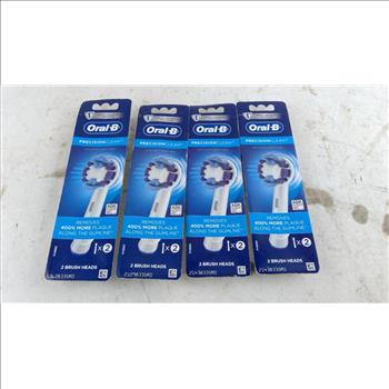 Oral - B Precision Clean Toothbrush Head Packs 3 Pieces