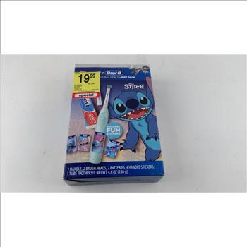 Oral B Stitch Electric Toothbrush Kit