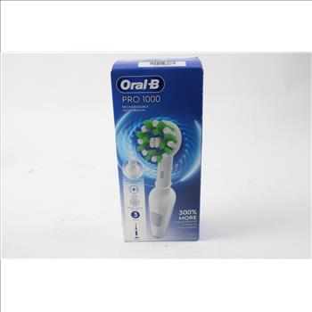 Oral-B Pro 1000 Rechargeable Toothbrush, White