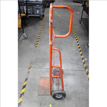 Orange Hand Truck