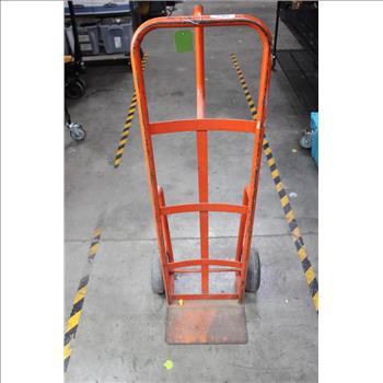 Orange Hand Truck