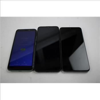 Orbic, Alcatel Cell Phone Lot, 3 Pieces, Sold For Parts
