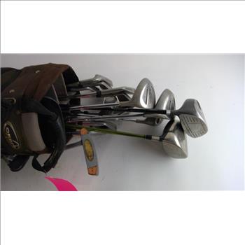 Orbit Golf Bag With Clubs, Pieces
