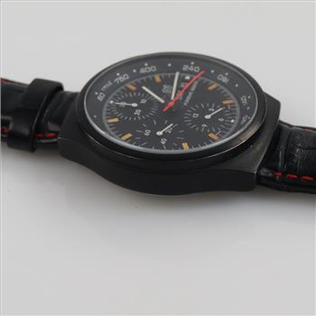 Orfina Porsche Chronograph Watch-Evaluated By Our Certified Gemologist-AGS/GIA